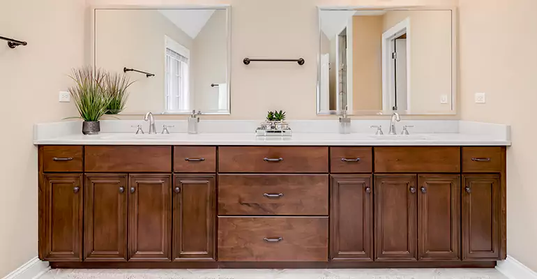 Bathroom Cabinet Renovation in Portland