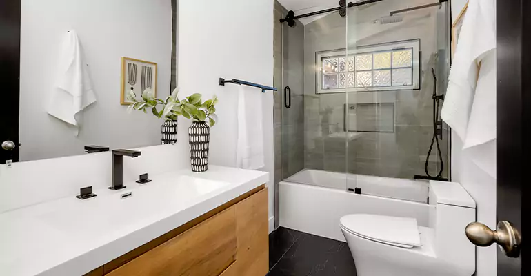 Tub to Shower Renovation in Portland