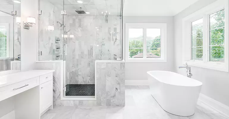 New Construction Master Bathrooms in Portland
